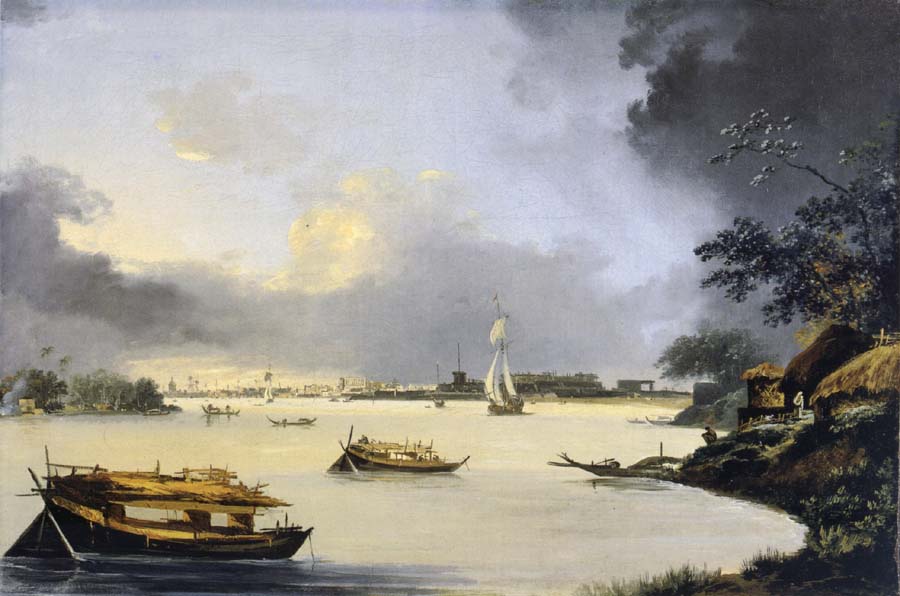 View of Calcutta from Garden House Road